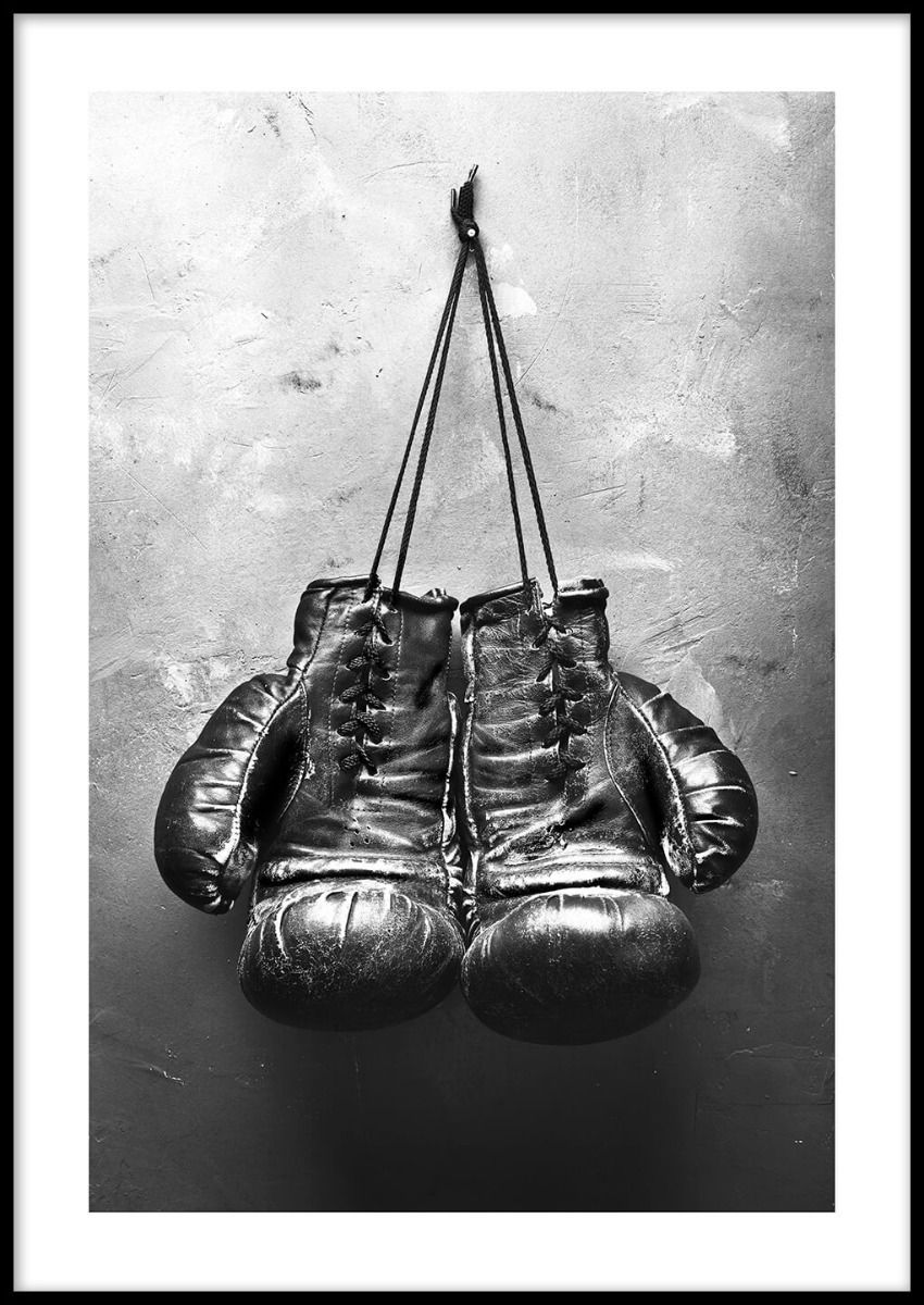 Boxing Gloves Poster