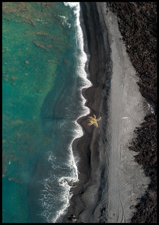 Black Beach Poster